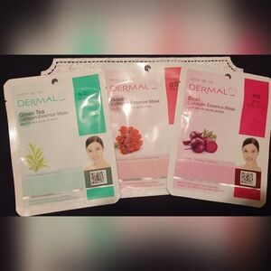 Korean Collagen Essence Mask Set Of 3